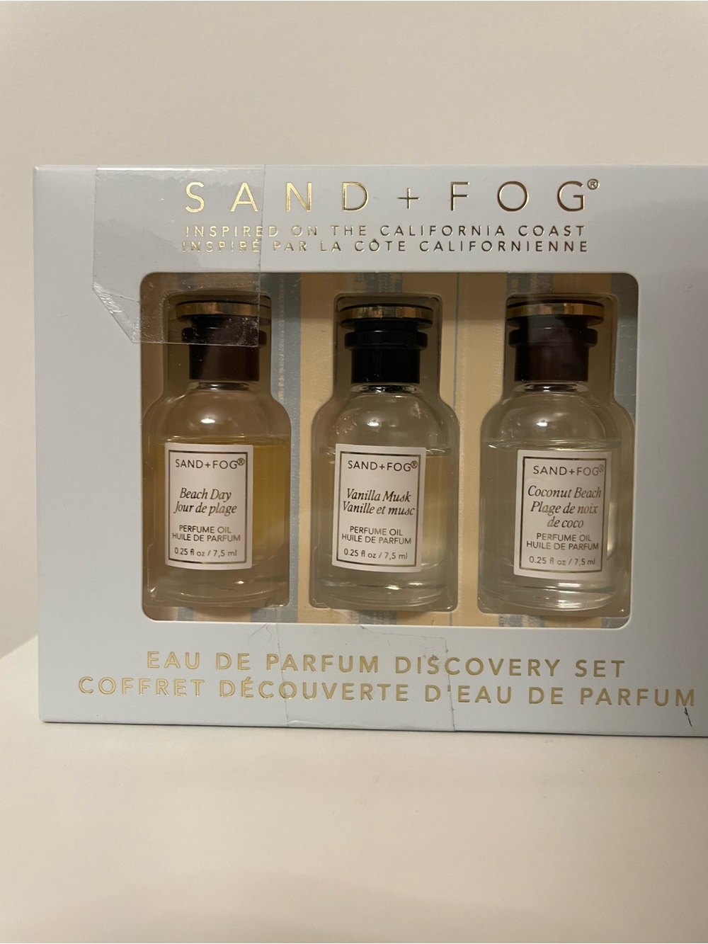SAND + FOG Eau de Parfum Discovery Set - 3 x 0.25 FL OZ (7.5 ML)